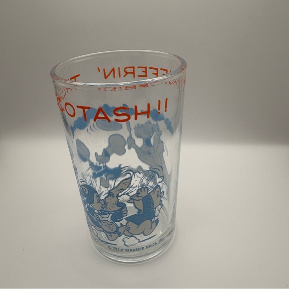 Vintage “Thufferin’ Thuccotash” Looney Tunes Welch’s Juice Glass Elmer 1974 - Picture 4 of 8
